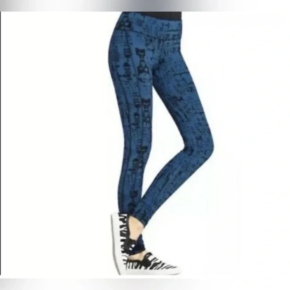 Cabi Leggings Womens Medium Patterned Cool Tech Skinny #963 Size Small - Picture 2 of 10